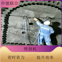 广东江门市取代人工放炮开石液压分裂棒图片