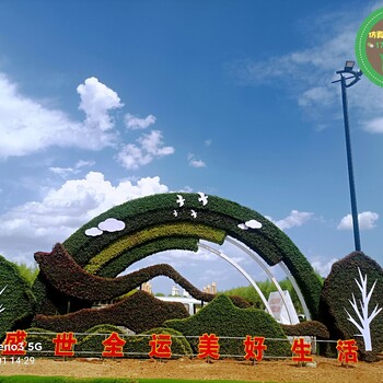 郟縣虎年綠雕，2022圣誕節(jié)綠雕，綠雕制作