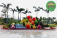 纳溪菊展绿雕，2022虎年春节绿雕，绿雕图片