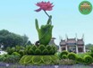 溪湖铁艺花球花瓶花塔花树，2022春节植物雕塑，景观造型
