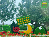 安化仿真植物绿雕，2022春节植物雕塑，绿化景观图片3