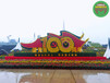西盟园艺绿绿雕，2022春节立体花坛，雕塑大花篮制作