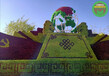 武平景观绿雕制作流程，新春造型