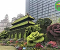 霞浦草雕花雕綠雕，虎年景觀小品，廣場大花籃