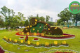 松溪城市绿雕工程制作流程，亚运会景观