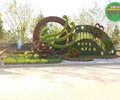 梧州城市綠雕工程制作流程，園林雕塑