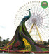 鹽田公園綠雕，2022春節綠雕，制作廠家
