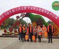 郴州護坡綠雕，2022圣誕節綠雕，制作廠家
