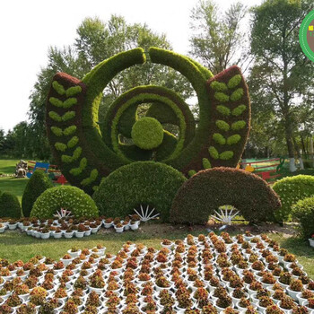 沁水城市植物雕塑定制价格，生态农业