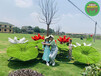 涵江节庆绿雕厂家供货，主题花雕