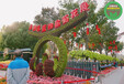 荔城孔雀绿雕案例图片，景观装饰
