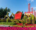 霞浦立體綠化，2022虎年春節綠雕，綠雕設計