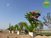 零陵市政绿雕，2022春节绿雕，春节绿雕