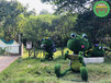 廉江五色草绿雕采购厂家，植物雕塑