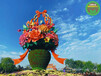 青川公园绿雕生产价格，研学互动景观