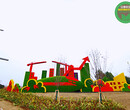 西夏城市景观绿雕制作价格，影视道具图片
