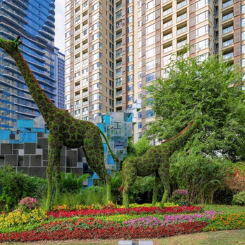 渭城2024春节绿雕厂家设计，城市景观设计