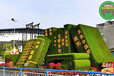 立山绿雕，2022春节立体花坛，绿雕制作