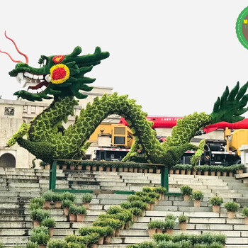 肥西立體花壇，2022仿真綠雕，綠雕設(shè)計(jì)
