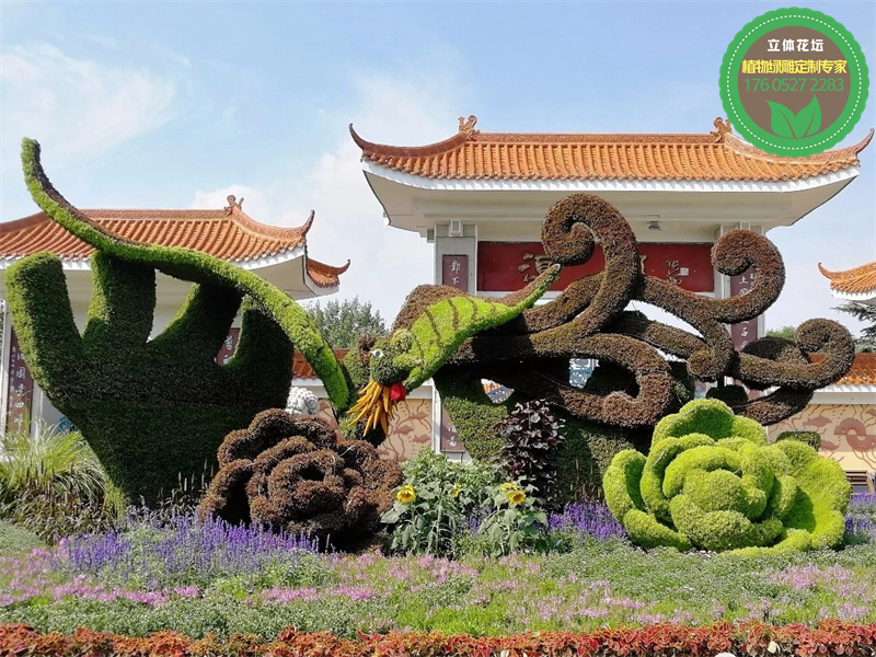上海真植物绿雕图片大全