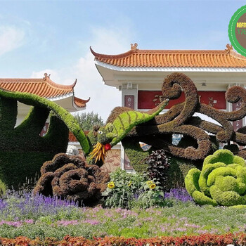 潁泉綠雕養(yǎng)護(hù)維護(hù)鳳凰綠雕美觀大氣