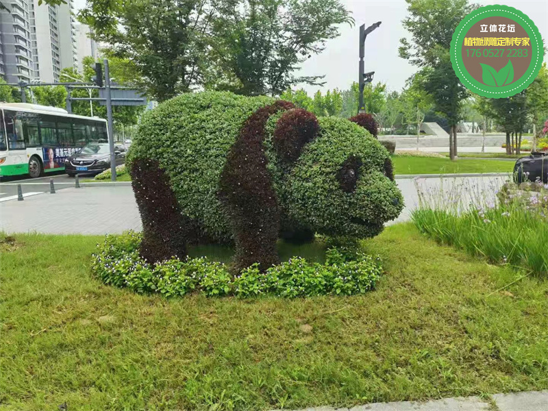 珠海斗门绿雕 植物雕塑 景观绿雕 铸造辉煌