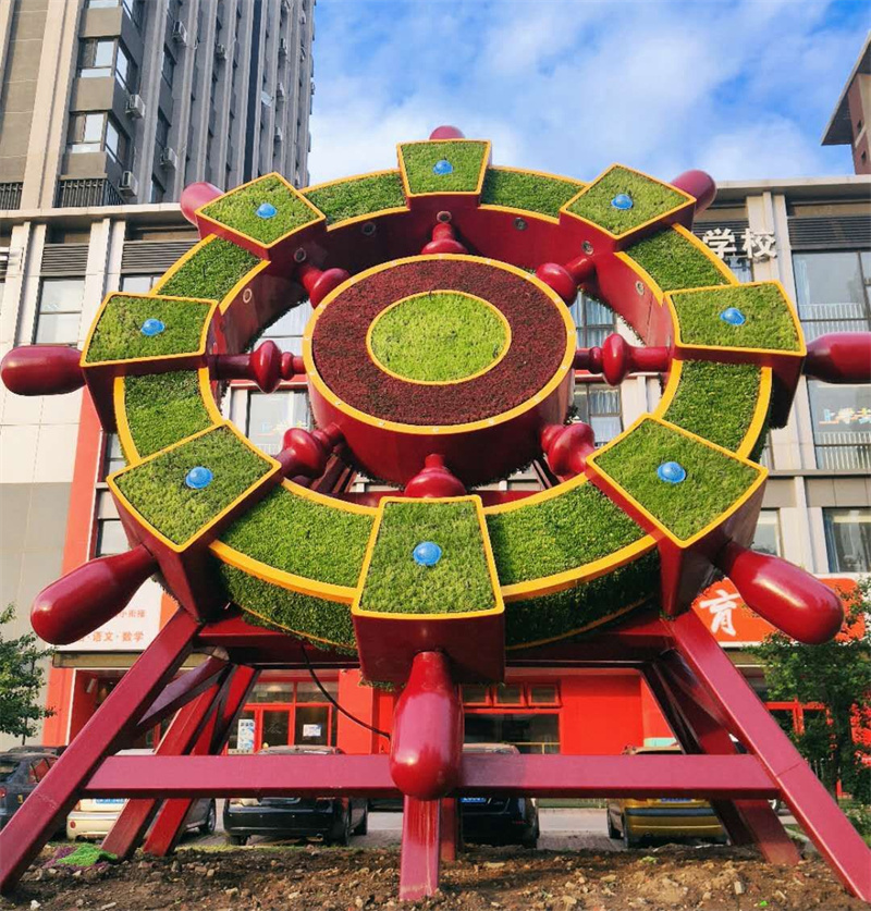 西華二十組立體花壇大型綠雕市場報價 園林雕塑
