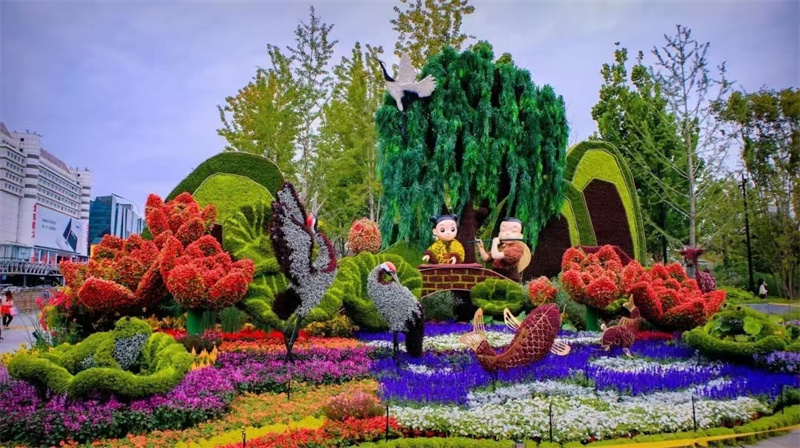 雷州二十花坛大型绿雕在线报价 城市景观设计