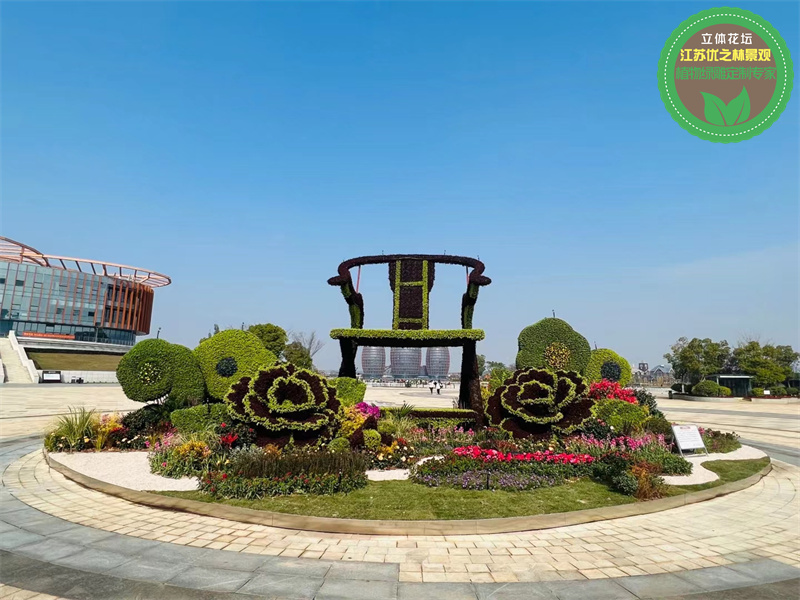 信宜国庆绿雕 绿雕雕塑制作价格 网红景观打卡