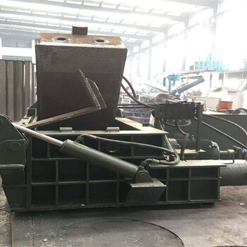 棗莊大型廢鋼壓塊機-廢紙打包機