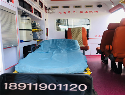 青岛跨省长途救护车出租需要要多少钱