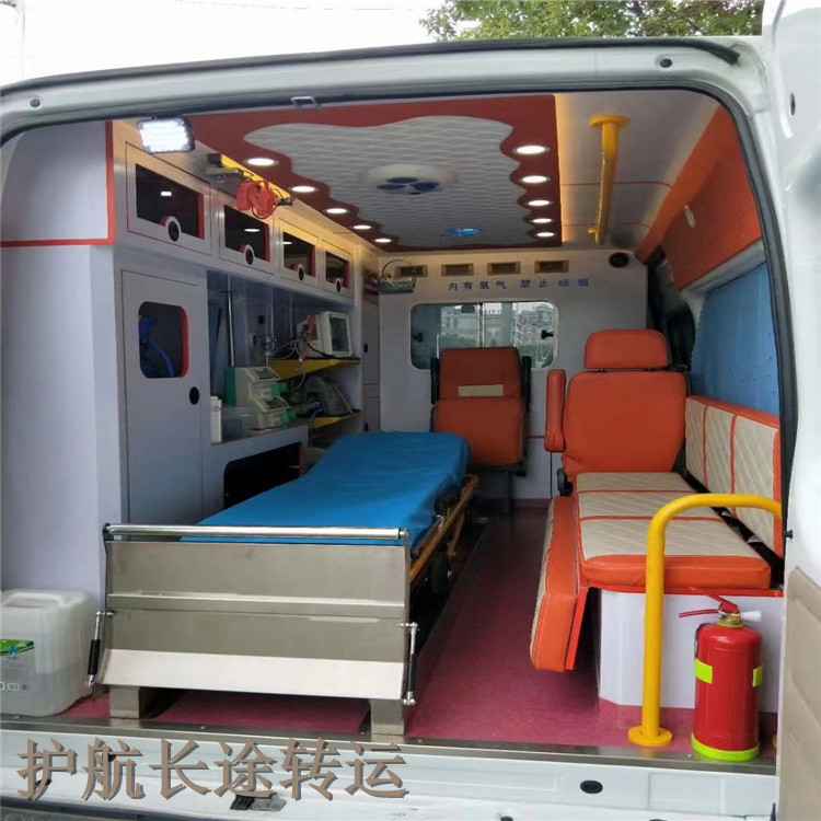 潍坊私人长途救护车出租-24小时转运中心