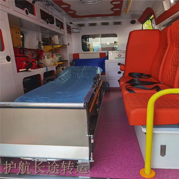 桂林120高铁转运救护车