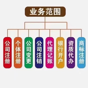 公司变更代办营业执照代理记账