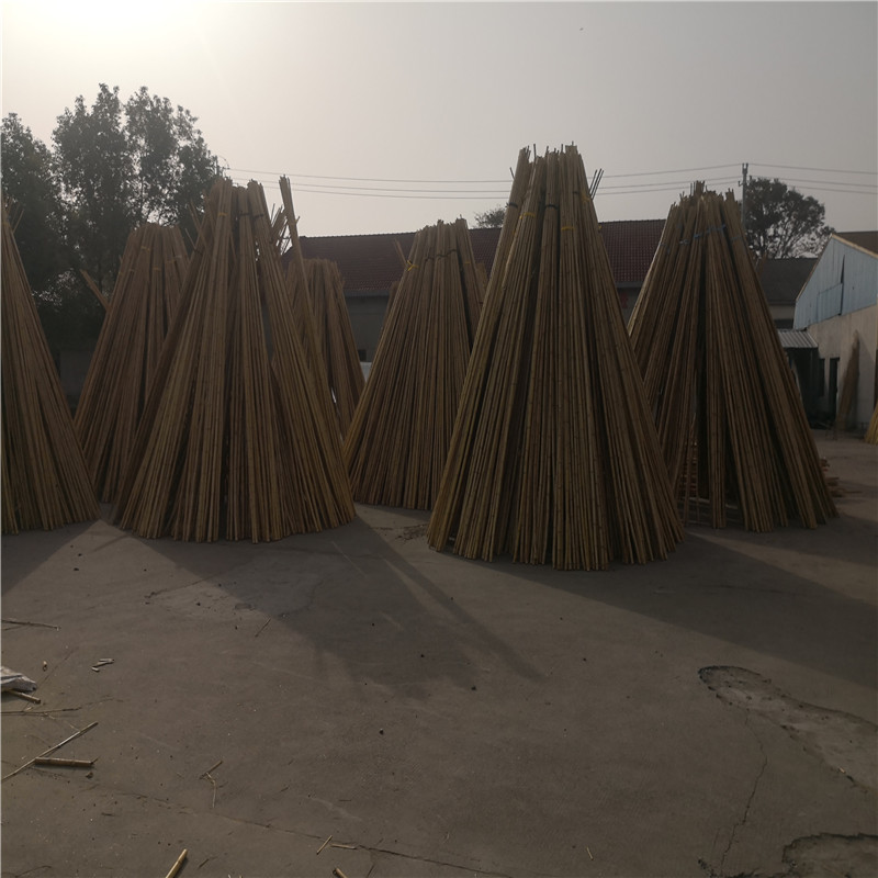 重庆梁平碳化防腐木木质围栏竹篱笆竹子护栏