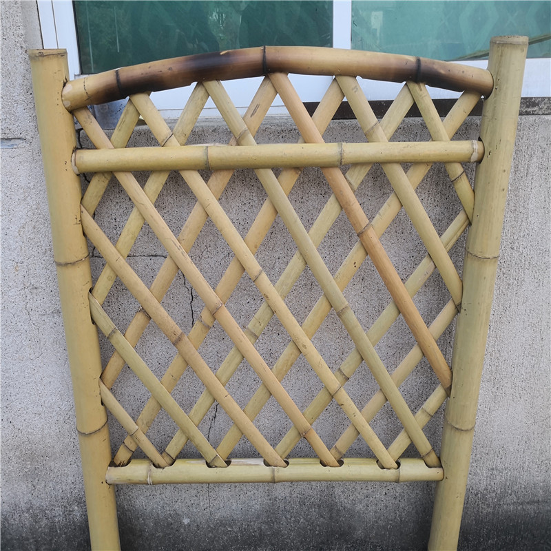 江苏常州花园木栅栏铁艺围栏竹篱笆竹子护栏