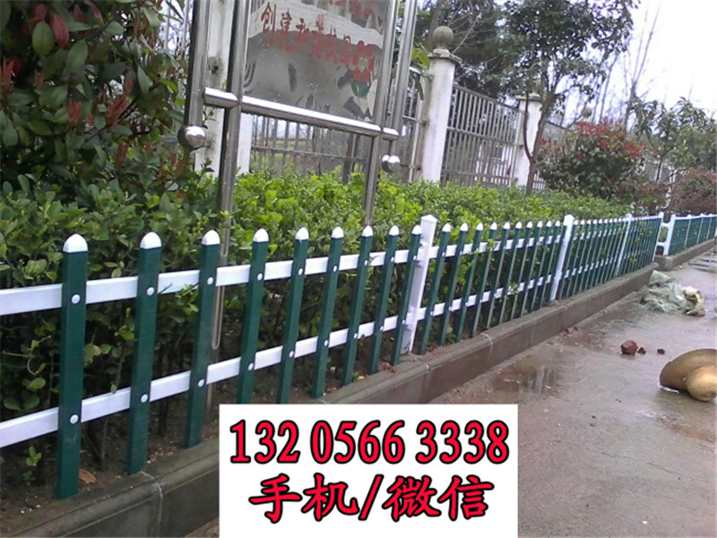 广州竹片护栏白色木质护栏竹篱笆竹子护栏