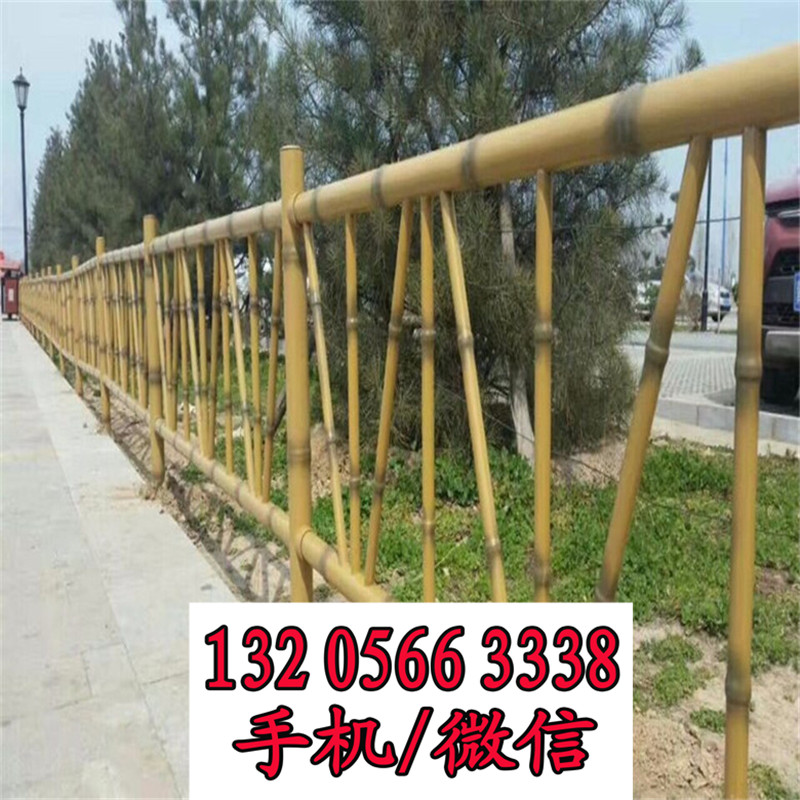 北京延庆户外竹篱笆碳化实木护栏竹篱笆竹子护栏