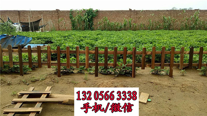 上海金山农村竹子护栏实木栅栏竹篱笆竹子护栏