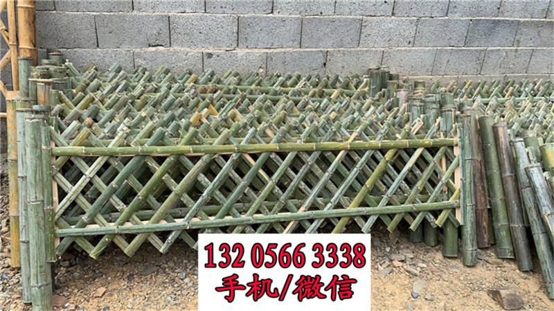 山西朔州防腐碳化竹碳化实木护栏竹篱笆竹子护栏