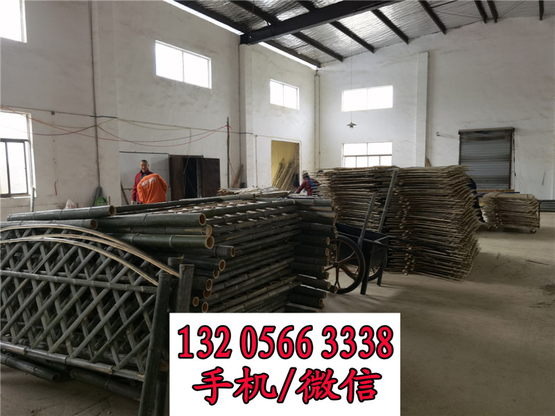 上海浦东碳化木护栏定制碳化木制防腐木竹篱笆竹子护栏