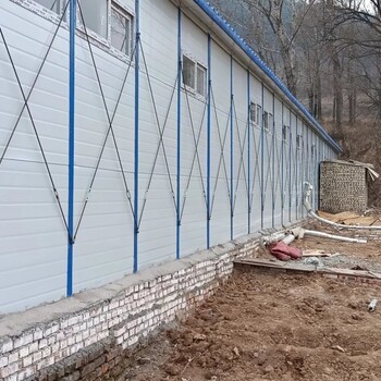 祈虹鋼架制作工地臨建快裝活動房，焊接簡易異型鋼結(jié)構(gòu)