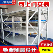 仓库冷库中型重型置物架横梁式仓储货架多层可选