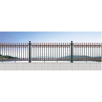 铝合金护栏小区围栏铝合金河道护栏花园栅栏