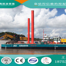 浩海80吨级水上挖机清淤平台HID-PT800D