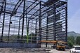 潮州厂房风雨棚翻新施工,多个钢结构搭建工程案例