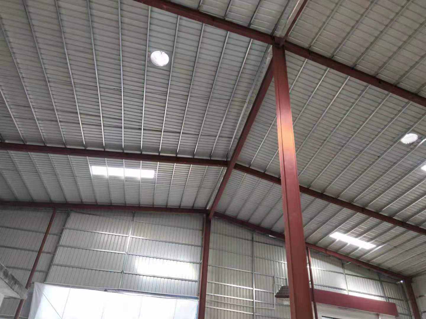 潮州厂房风雨棚翻新施工,多个钢结构搭建 工程案例