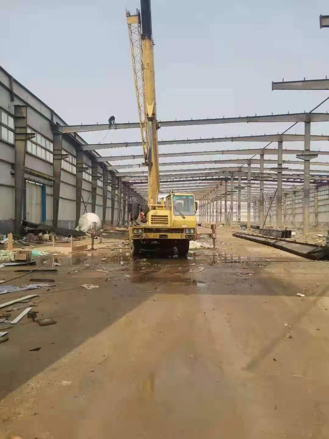 潮州钢结构厂房工程项目建设和锌瓦搭建维护