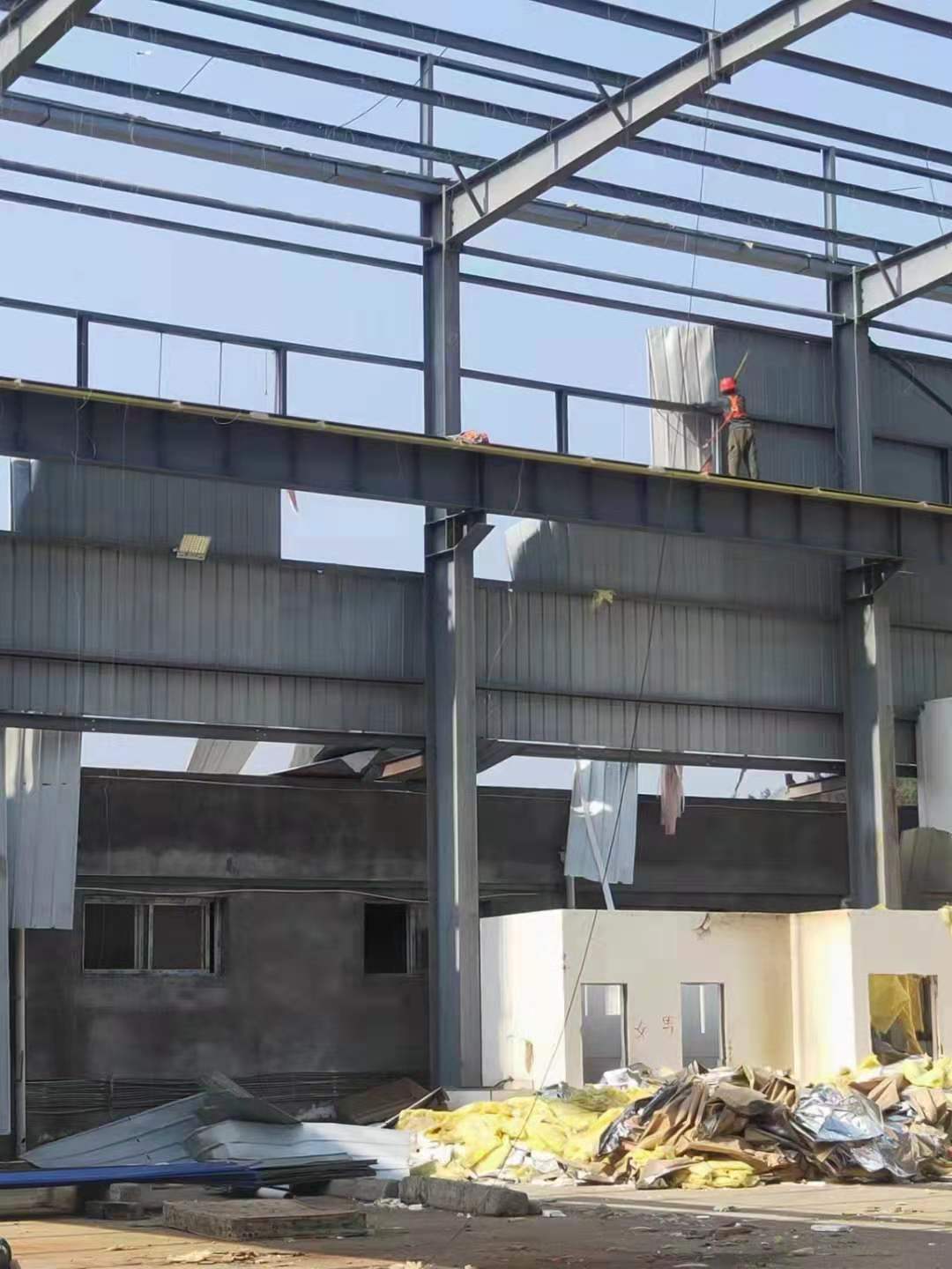 长安镇铁皮瓦工厂安装-承接各种钢结构建筑工程