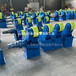 浙江台州组对延长焊接液压滚轮架风电塔筒生产工位支架